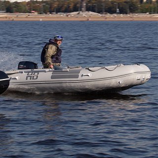 Лодка Badger Heavy Duty 370 серый - фото 5