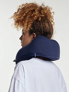 Подушка RoadLike Travel kit с эффектом памяти синий - фото 6