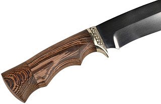 Нож ИП Семин Близнец кованая сталь 95х18 венге литье - фото 3