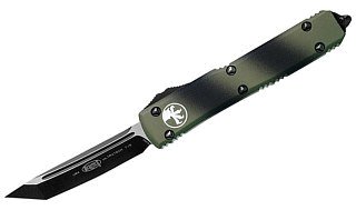 Нож Microtech Ultratech T/E складной зеленый камуфляж