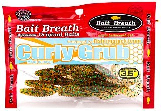 Приманка Bait Breath Curly Grub 3,5" Ur24 уп.10шт - фото 2