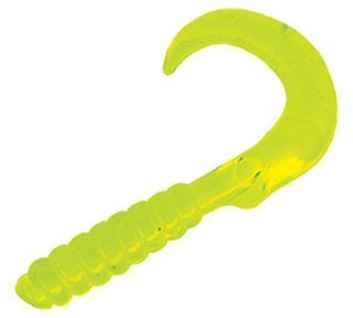 Приманка Yum твистер 4" chartreuse 1/20