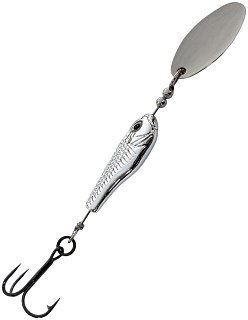 Блесна Smith Niakis 12гр цв 01 silver - фото 3