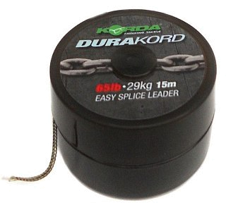 Шок лидер Korda Dura-Kord dyneema spliceable 15м 65lb