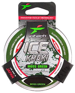 Леска Intech Ice Khaki moss green 30м 0.204мм 3.6kg